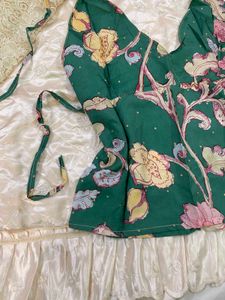 y2k Floral Halter Neck Top