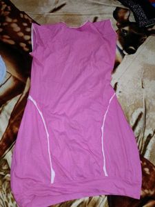 Pink Casual Dress