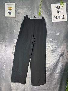 SHEIN Classic Black Wide Leg Pants