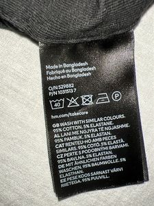 H&amp;M Black bandeau bra