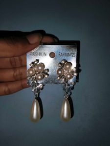 Elegant Pearl Drop Earrings