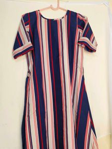 Striped Casual Dress