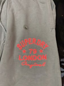 Superdry London Grey Track Pants