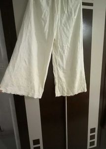 white plazo