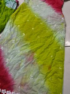 Colorful Tie-Dye Kurta Set