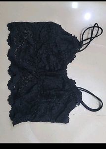 Black Lace Cami Top