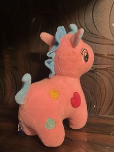 Cute Pink Unicorn Plush Toy