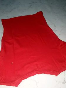 Red "Let It Be" Graphic Tee 10" 12 y