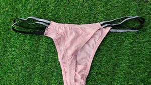 Comfortable Pink Thong Panty