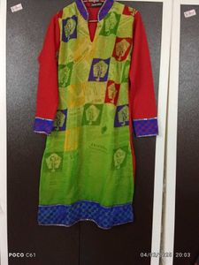 Unique Patterned Tunic Top