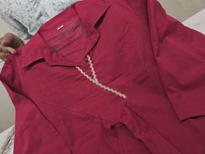 Maroon Co-ord Set