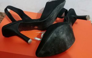 ❗Black Bow Stiletto Heels❗