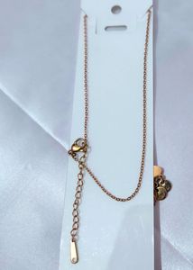Anti Tarnish Evil Eye Chain Pendant,Rose Gold Colour
