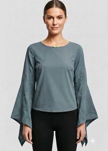 Bell Sleeve Tunic Top