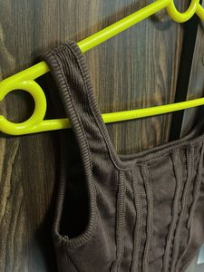 Ribbed Corset Top