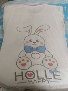 Cute Bunny Nightsuit Top