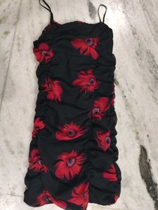 Floral Print Mini Dress