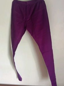 Purple leggings