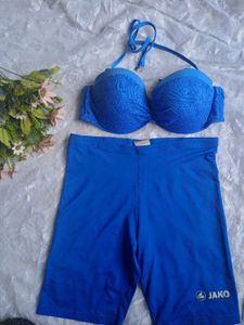 Blue Bikini Set