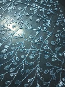 Sparkling Teal blouse Material