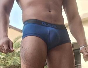 Men's Blue Boxer Briefs