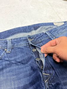 Diesel Men's Blue Selvedge Jeans