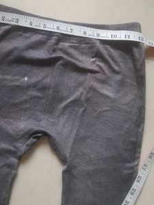 Stylish Denim Print Leggings elastic waistband