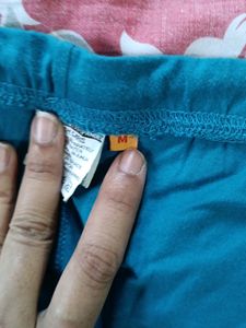 Blue Leggings And Dupatta