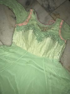 Long Anarkali Dress