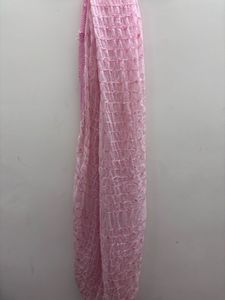 Pink Crinkled Dupatta