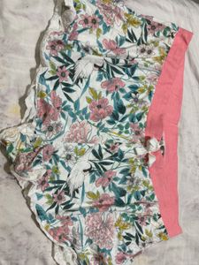 Floral Print Pajama Shorts