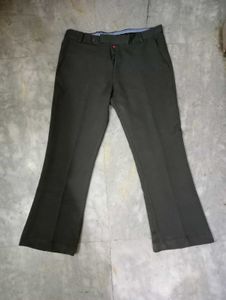 Dark Olive Green Trousers