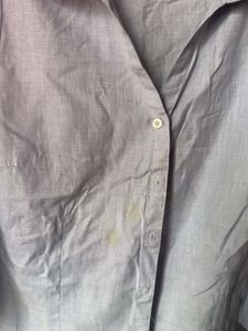 Light Blue Collared Button-Up Shirt