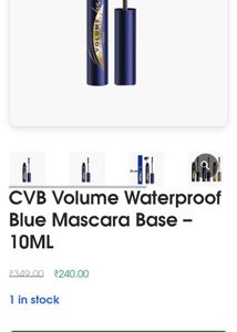 CVB Volume Lashes Blue Mascara