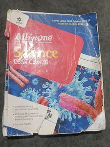 All in One CBSE Class 10 Science Book