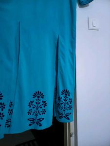 Juniper Teal Blouse - Size S