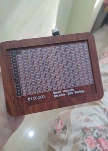 Wooden Piggy Bank