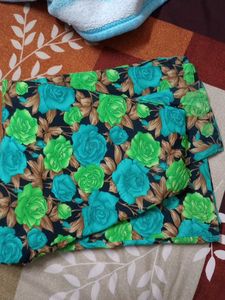 Floral button summer coat