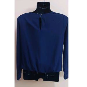 Navy Blue Stylish Top