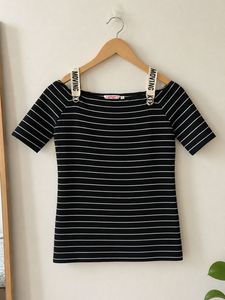 Striped Off-Shoulder Top