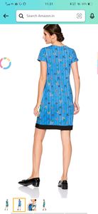 Funky Graphic Print Dress.