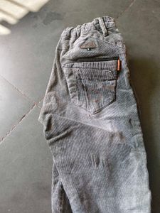 Gray Corduroy Pants
