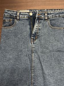 Classic Blue Denim Skirt