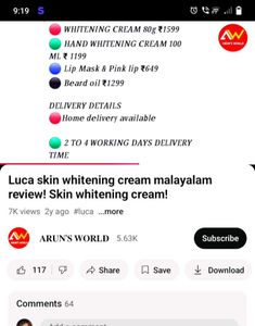 Luca Beauty Cream - Unisex