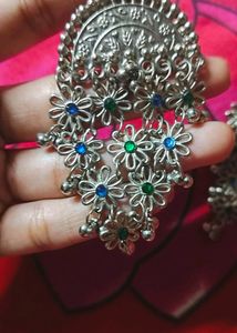 Indian Wear Multicolour Earrings 🌸
