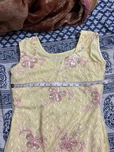 Floral Embellished Kurta y2k