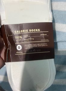 Growmuse Calorie Socks - White