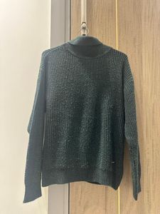 last price Classic Ribbed Knit Turtleneck Sweater
