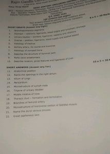 Anatomy Exam Paper For Allied Health Sciences
