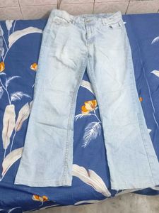 Light Wash Flare Jeans